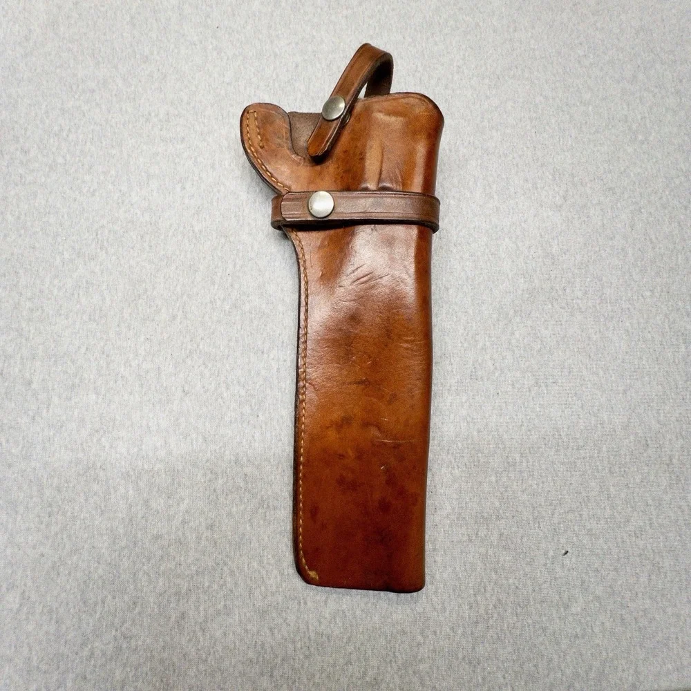 Vintage‎ Smith And Wesson N Frame Leather Holster Brown Leather S&W 21 28
